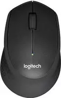 Logitech M330 SILENT PLUS, rechts, Mechanisch, RF Wireless, 1000 DPI, Schwarz