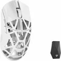 WLMouse Beast X Max Solid Sides Gaming Maus Omron Optical Switches (MAX-MILKY