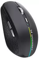 WMGK-1132 RGB Backlit Wireless Mouse - Black - Maus (Schwarz)