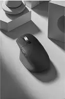 Keychron M6 8K Ultra Silent Wireless Mouse - Black - Maus - Bluetooth 5