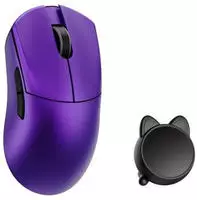 WLMOUSE HUAN Gaming Maus, Omron Optical Switches - lila (HUAN-PURPLE-O)