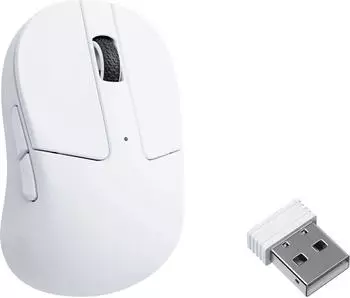 Keychron M4 Gaming-Maus kabellos, wei&szlig; (M4-A24)