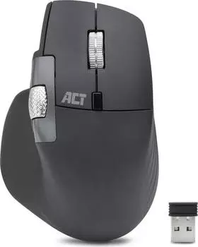 ACT AC5147 Kabellose Multi-Connect-Maus, Bluetooth/USB, 4800DPI, lautlos (AC5147)