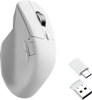 Keychron M6 kabellose Maus optisch, 26000DPI, wei&szlig; (M6S-A3)
