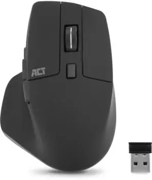 ACT Kabellose Multi-Connect-Maus Bluetooth/USB-A 2400DPI lautlos (AC5146)
