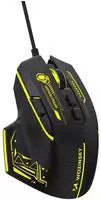 WMGK-1181W Wired Optical Gaming Mouse 7200 DPI with Backlight - Black and...