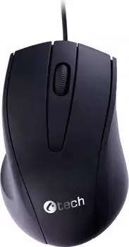 C-Tech WM-01 Ergonomic Office Mouse schwarz, USB