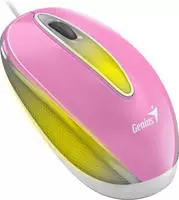 Genius USB-Maus DX-Mini Flashing LED PINK