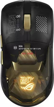 ASUS ROG Harpe II Extreme Edition 20 schwarz/gold, USB/Bluetooth