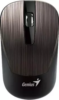 Genius NX-7015 V2 Wireless BluEye Mouse Chocolate braun/schwarz, USB (31030019401)