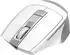A4Tech FSTYLER Collection FB35CS Silent Wireless Dual-Mode Mouse, Icy White, USB/Bluetooth (FB35CS-WH)