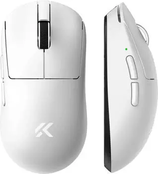 Mchose A7 V2 Ultra 8K Lightweight Wireless Gaming Mouse, wei&szlig;, USB/Bluetooth (HW-A7V2-6)