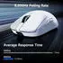 Mchose A7 V2 Ultra 8K Lightweight Wireless Gaming Mouse, weiß, USB/Bluetooth (HW-A7V2-6)