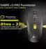 Corsair Sabre v3 Pro PureVector Ultralight Wireless, schwarz, USB (CH-931G400-WW)