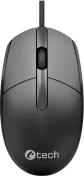 C-Tech WM-10 Wired Mouse schwarz, USB