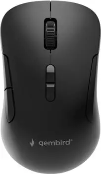 Gembird Wireless Bluetooth Mouse schwarz, USB/Bluetooth (MUSW2-7B-01)