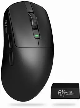 RK Royal Kludge M3 8K Wireless Gaming Mouse, Dark Knight schwarz, USB/Bluetooth (RK-M3-DARKNT)
