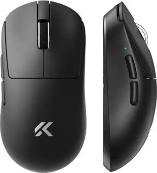 Mchose A7 V2 Ultra 8K Lightweight Wireless Gaming Mouse, schwarz, USB/Bluetooth (HW-A7V2-5)