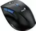 Genius Ergo 8230S BT Pro Ergonomic Wireless Silent Mouse schwarz/blau, USB/Bluetooth (31030051400)