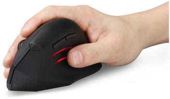 TeckNet Ergonomic Mouse 4800DPI Wireless 6-Button Silent with 5 Adjustable Levels DPI USB Receiver 2.4G Cordless Computer Mouse Optical for Laptop PC Mac