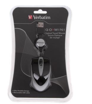 Verbatim Mini Travel Mouse Optical USB PS/2 Combo (49003)