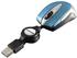 Verbatim Mini Travel Mouse Optical USB PS/2 Combo (49003) Caribbean