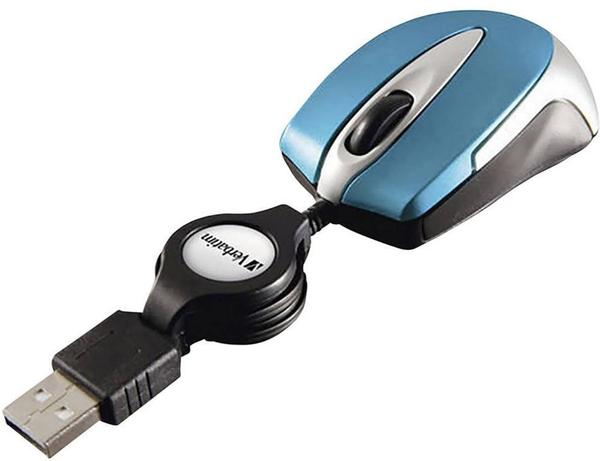Allgemeine Daten & Bewertungen Verbatim Mini Travel Mouse Optical USB PS/2 Combo (49003) Caribbean