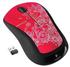 Logitech M325 Wireless Mouse Red Topography (910-003029)