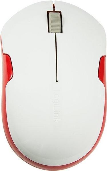 Logilink Wireless Optical Mouse weiß/rot (ID0129)