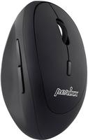 Perixx Perimice-719 Ergonomische Maus Funk Optisch Schwarz 6 Tasten 1600 dpi
