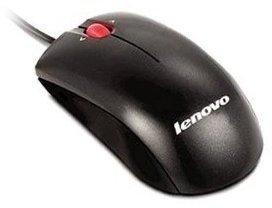 Lenovo - Maus - Laser - 3 Tasten - verkabelt - USB - FRU