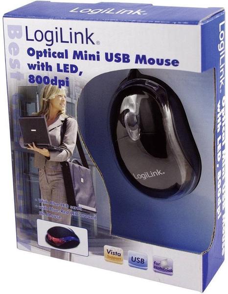 ID0010 Optische Mini Maus Leistung & Allgemeine Daten LogiLink ID0010 Optische Mini Maus