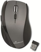 MediaRange MROS203 Maus kabellos schwarz, grau schwarz/grau