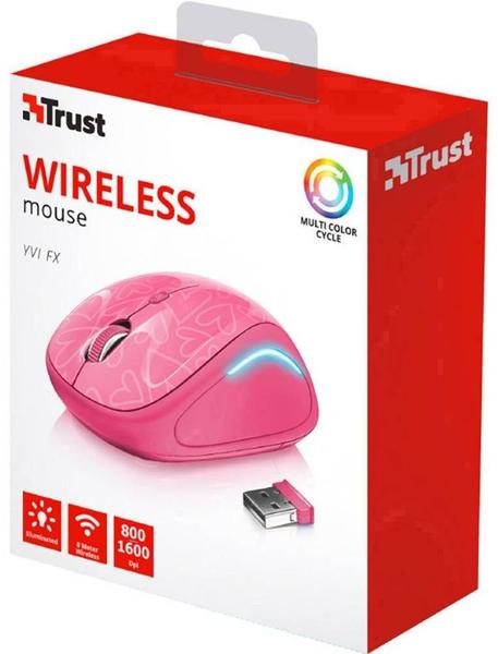Ausstattung & Software Trust Yvi FX Wireless (pink)