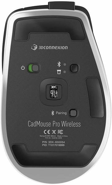 Maus für Rechtshänder Ausstattung & Allgemeine Daten 3Dconnexion CadMouse Pro Wireless