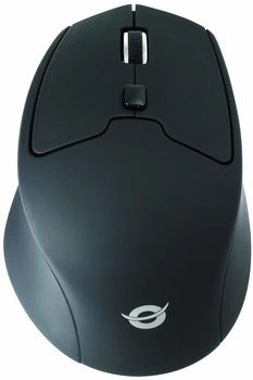Conceptronic LORCAN02B 6-Tasten Bluetooth Maus ergonomisch