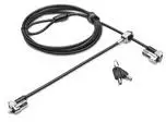 Kensington NanoSaver Keyed Twin - Sicherheitskabel