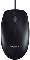 Logitech M100 Maus USB Optisch Schwarz 3 Tasten 1000 dpi