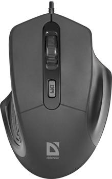 Defender mb-347 1600dpi 4p black [52347]