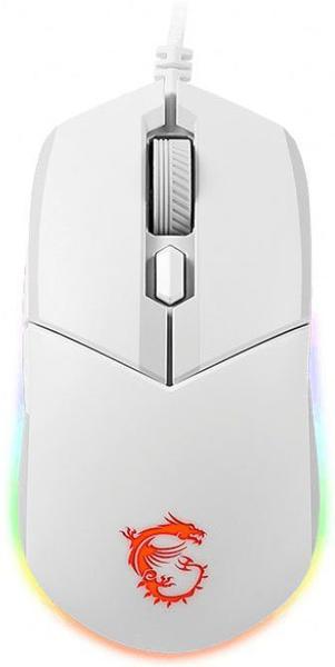 MSI Clutch GM11 WHITE Gaming Maus Weiß