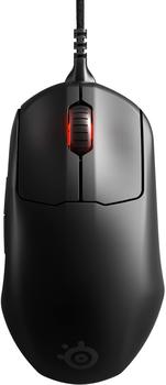 SteelSeries Prime Gaming Mouse, Qck Medium Bundle Gaming-Maus Kabelgebunden Optisch Schwarz 5 Tasten