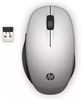HP Dual Mode Maus silber