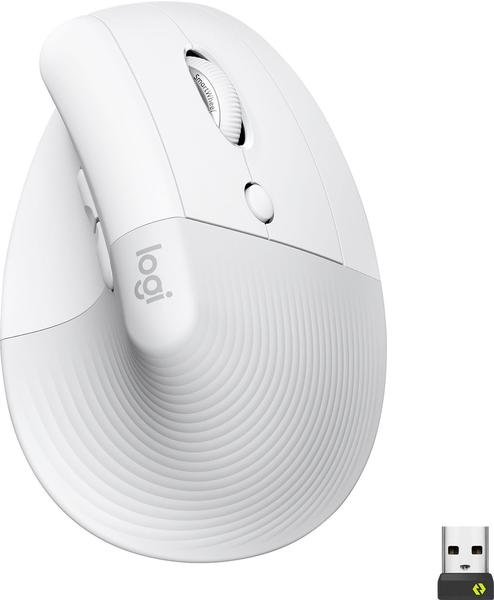 Logitech Lift Grauweiß