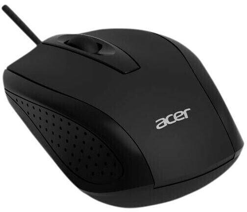 Acer Wired USB Optical Mouse, black