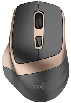 Cool Accesorios Silent Wireless Mouse black/gold