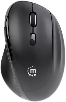 Manhattan Ergonomische Kabellose Maus (190237)