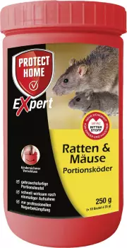 Protect Home Expert Ratten & M&auml;use Portionsk&ouml;der 250 g