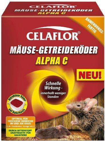 Celaflor Mäuse-Getreideköder Alpha C (10 x 10 g)