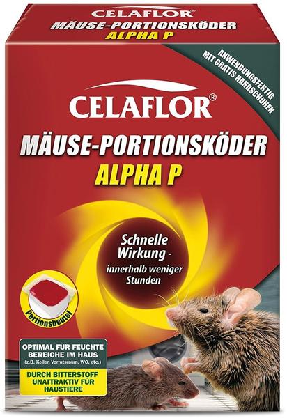 Celaflor Mäuse-Portionsköder Alpha P (20 x 10 g)
