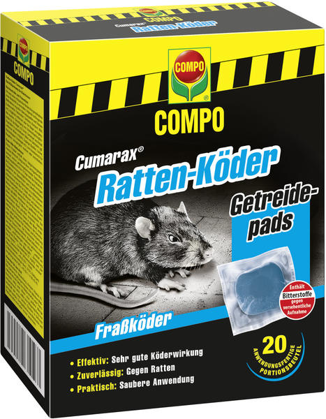 Compo Cumarax Ratten-Köder 400g
